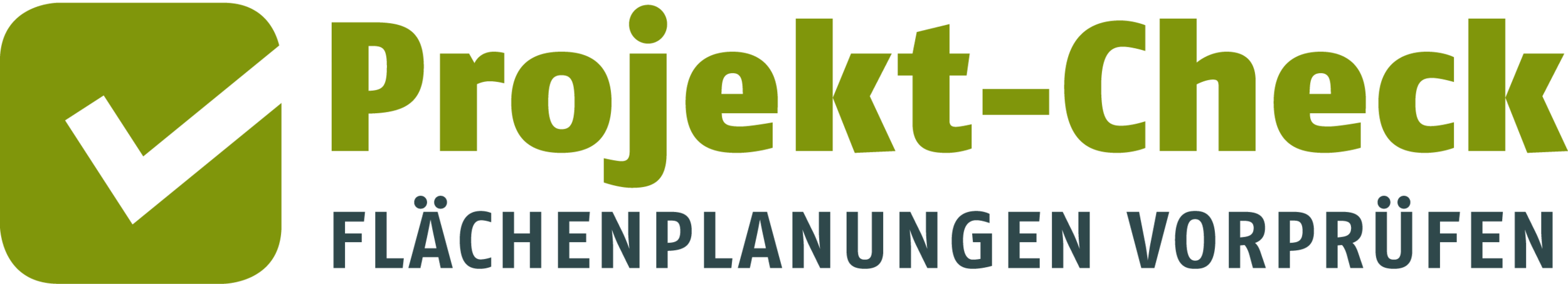 Projekt-Check: Flächenplanungen vorprüfen